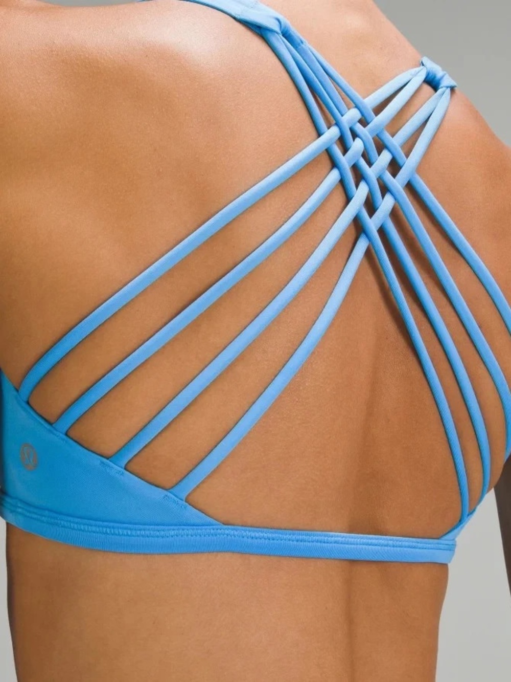 LULULEMON Free to be Wild blue Sports Bra